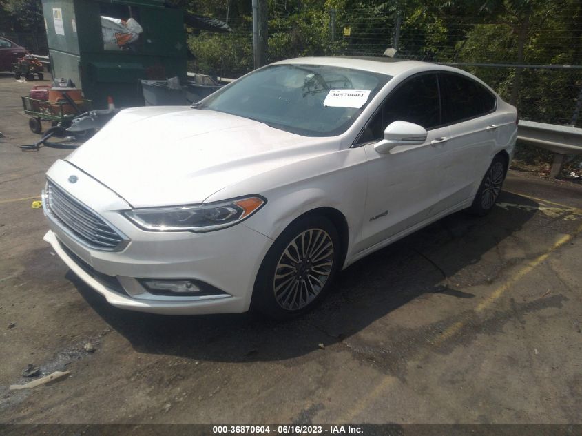 3FA6P0RU5HR356554 2017 FORD FUSION, photo no. 2