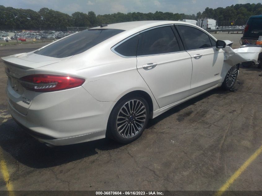 3FA6P0RU5HR356554 2017 FORD FUSION, photo no. 4