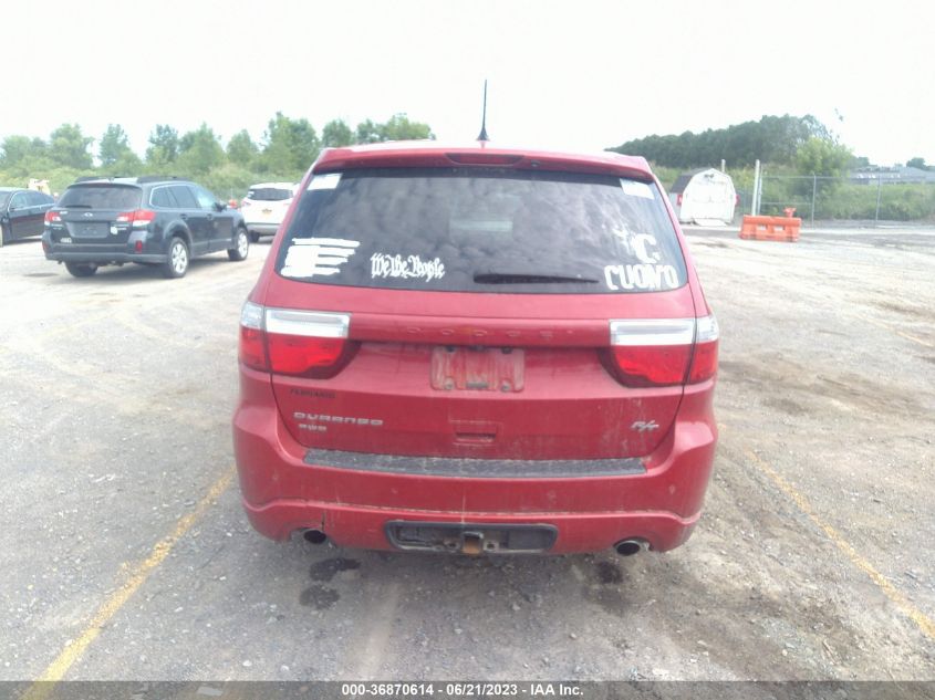 2013 DODGE DURANGO R/T - 1C4SDJCT4DC696374