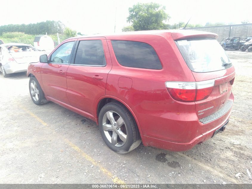 2013 DODGE DURANGO R/T - 1C4SDJCT4DC696374
