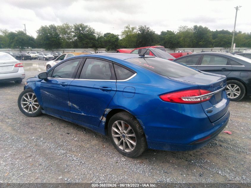 2017 FORD FUSION SE - 3FA6P0HD8HR184683