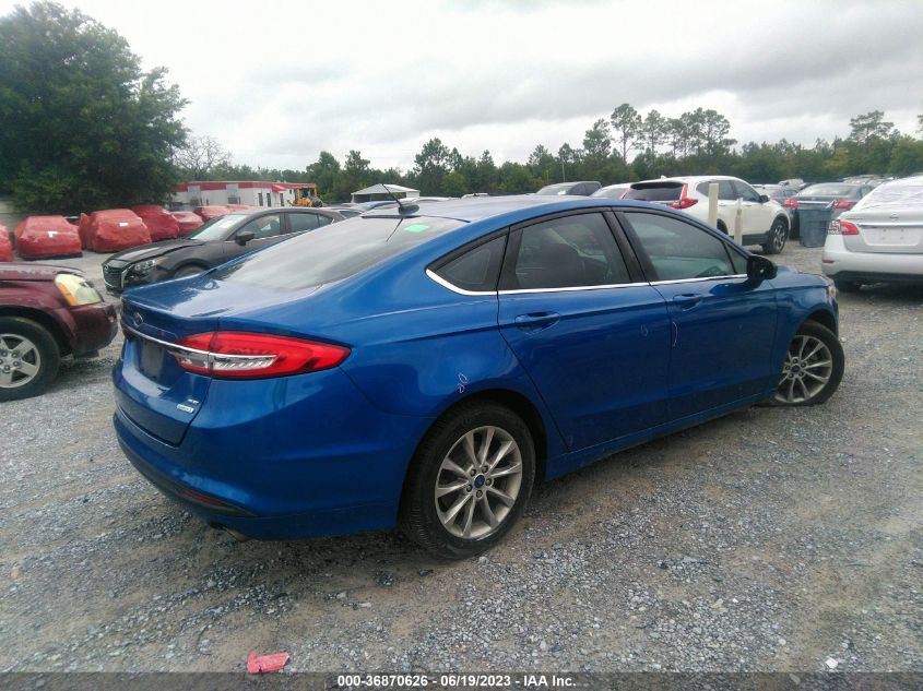 2017 FORD FUSION SE - 3FA6P0HD8HR184683