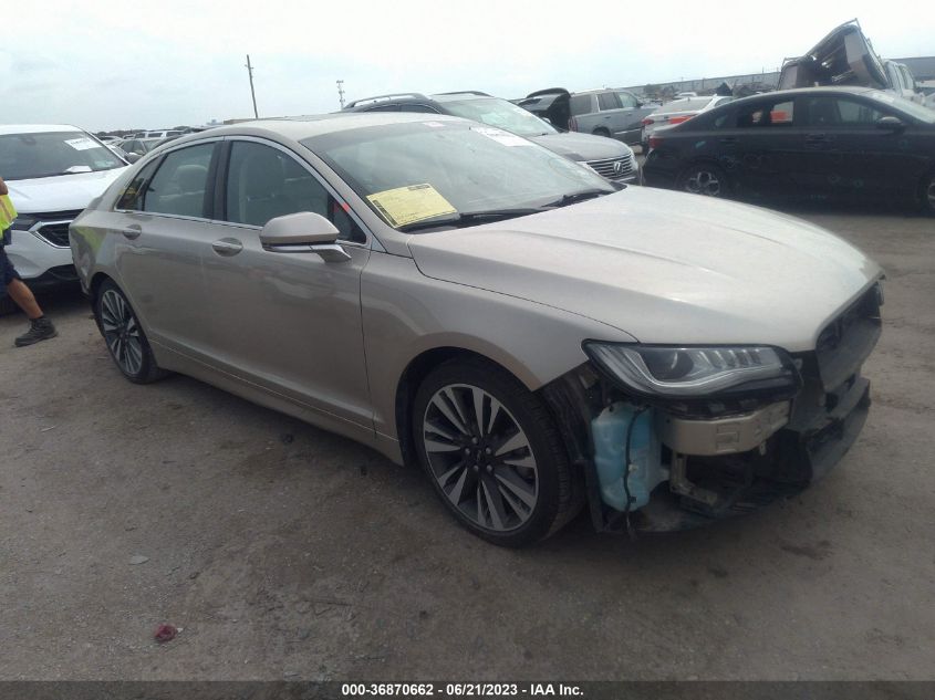 2017 LINCOLN MKZ HYBRID RESERVE - 3LN6L5MU1HR625252
