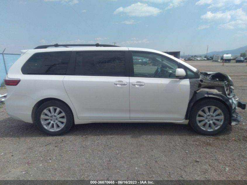 2017 TOYOTA SIENNA XLE - 5TDDZ3DC5HS154676