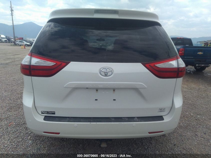 2017 TOYOTA SIENNA XLE - 5TDDZ3DC5HS154676