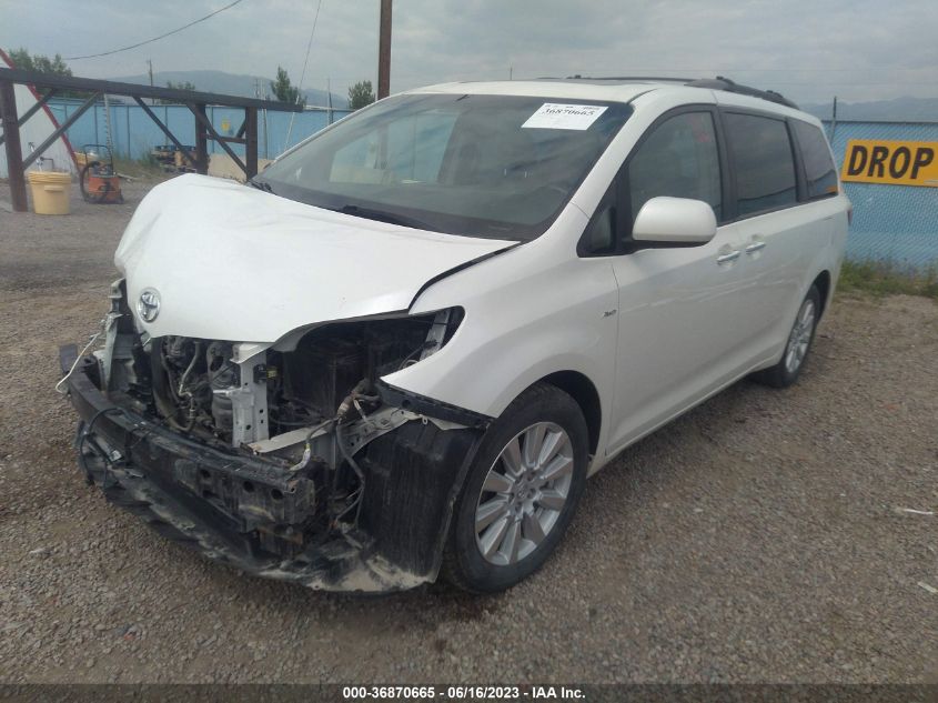 2017 TOYOTA SIENNA XLE - 5TDDZ3DC5HS154676