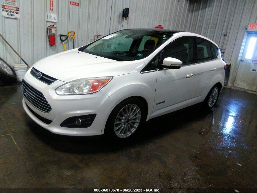 2014 FORD C-MAX HYBRID SEL - 1FADP5BU2EL515586