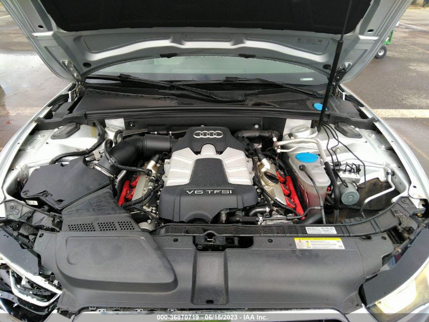 2013 AUDI S5 PREMIUM PLUS - WAUCGAFR2DA060458
