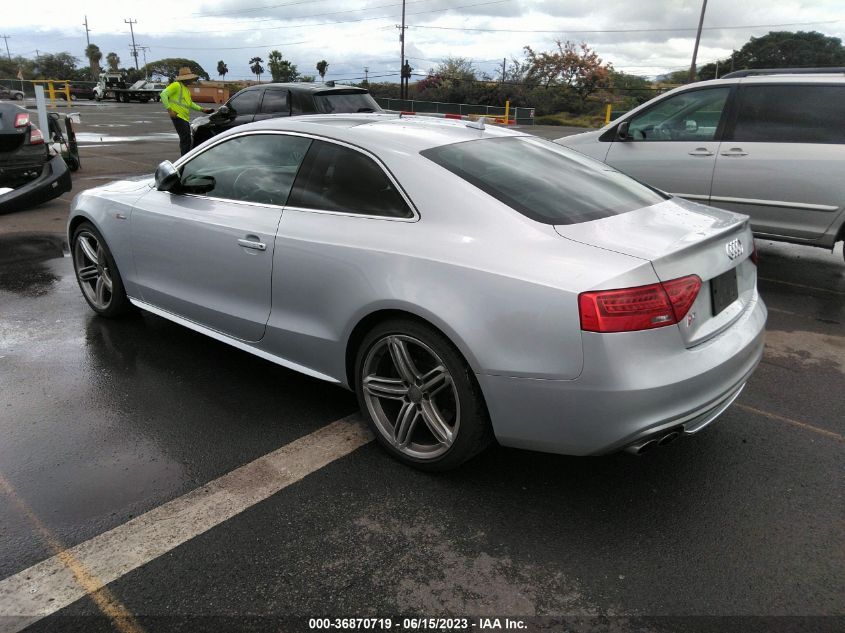 2013 AUDI S5 PREMIUM PLUS - WAUCGAFR2DA060458