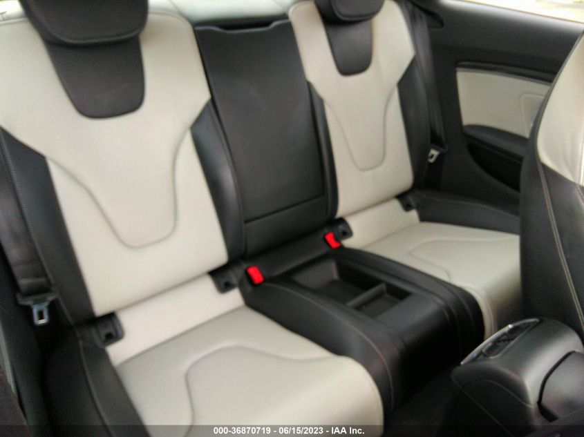 2013 AUDI S5 PREMIUM PLUS - WAUCGAFR2DA060458