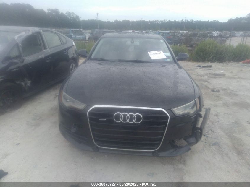 2013 AUDI A6 3.0T PREMIUM PLUS - WAUGGAFCXDN009232