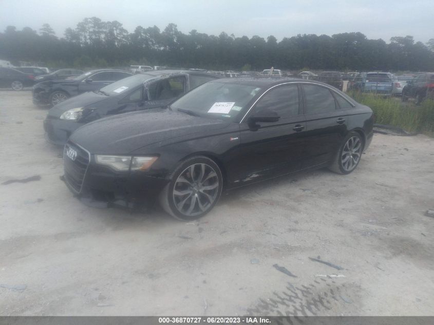 2013 AUDI A6 3.0T PREMIUM PLUS - WAUGGAFCXDN009232