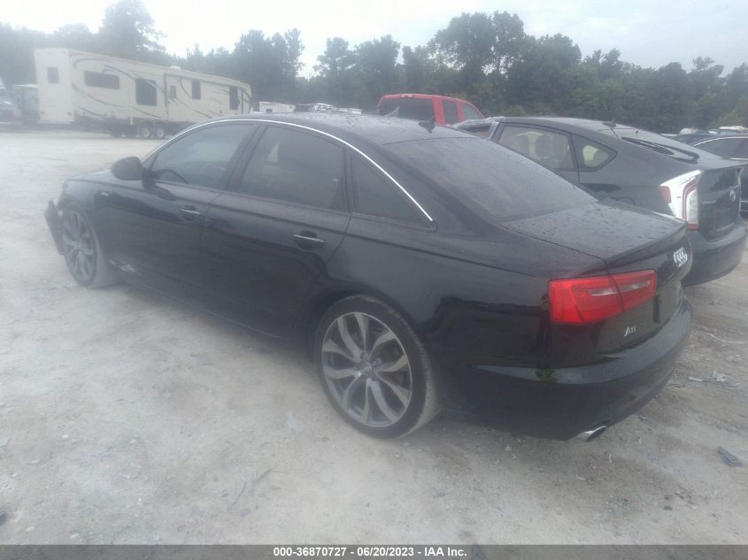 2013 AUDI A6 3.0T PREMIUM PLUS - WAUGGAFCXDN009232