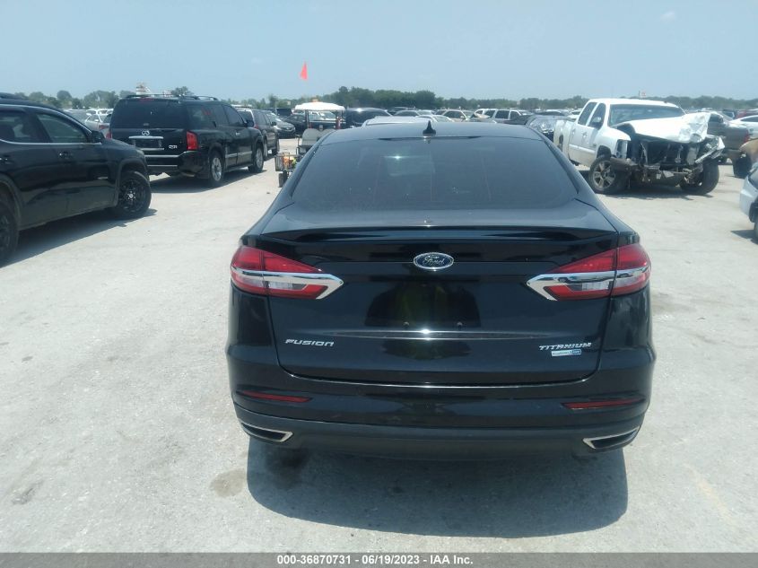 2020 FORD FUSION TITANIUM - 3FA6P0D99LR175033