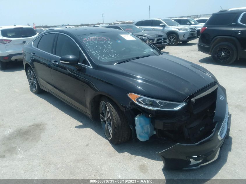 2020 FORD FUSION TITANIUM - 3FA6P0D99LR175033