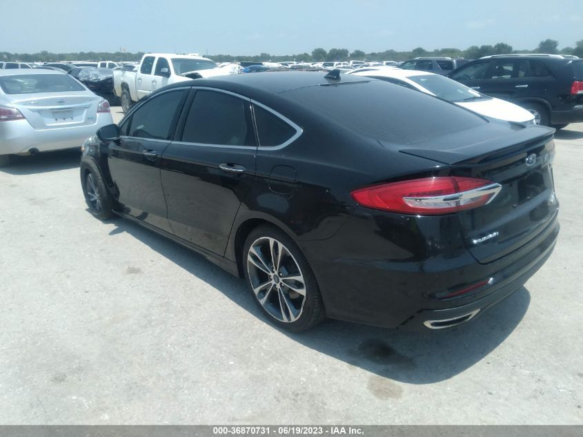 2020 FORD FUSION TITANIUM - 3FA6P0D99LR175033