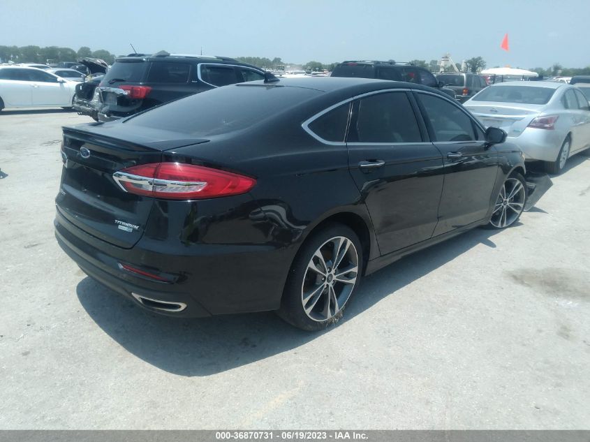 2020 FORD FUSION TITANIUM - 3FA6P0D99LR175033