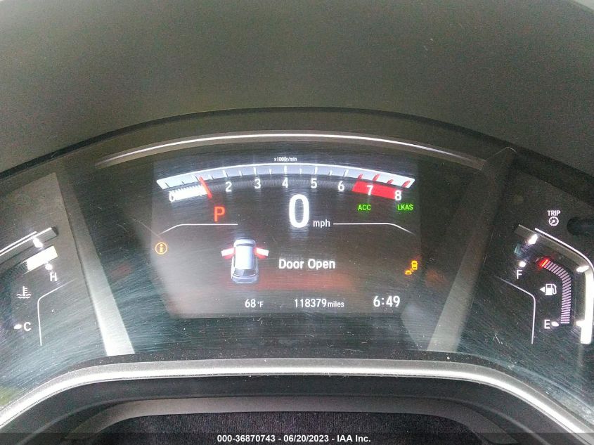 2018 HONDA CR-V EX-L - 2HKRW2H80JH613333