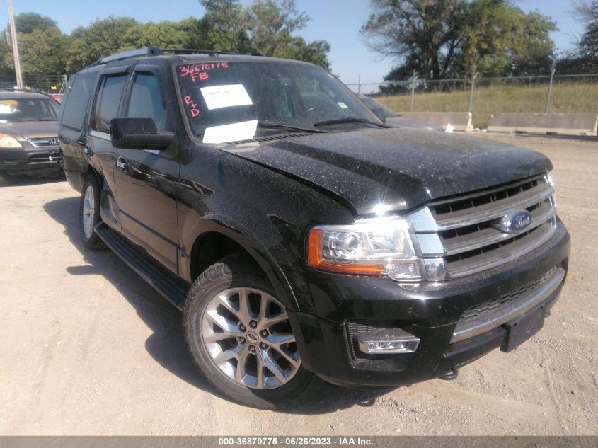 2017 FORD EXPEDITION LIMITED - 1FMJU2ATXHEA50590