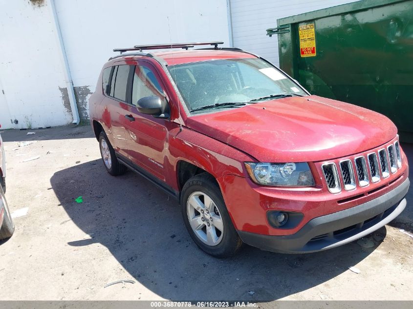 2016 JEEP COMPASS SPORT - 1C4NJCBAXGD763107