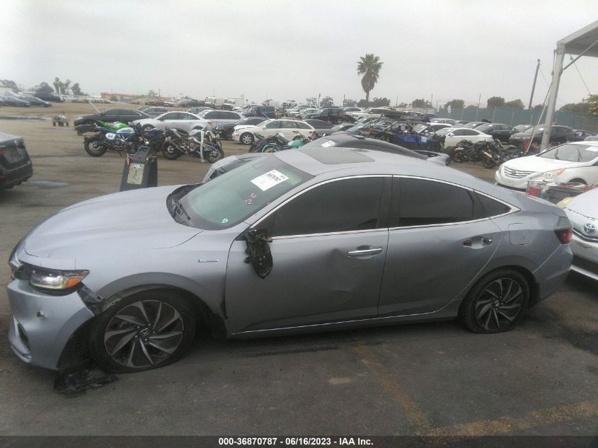 2019 HONDA INSIGHT TOURING 19XZE4F92KE023506