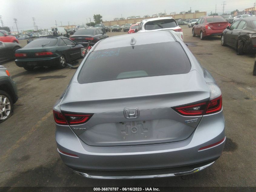 2019 HONDA INSIGHT TOURING 19XZE4F92KE023506
