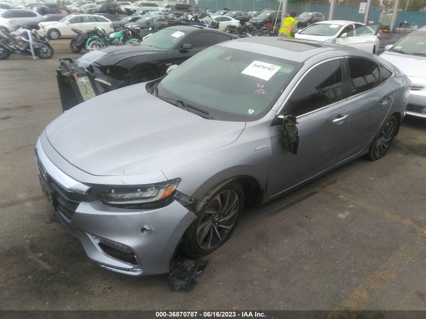 2019 HONDA INSIGHT TOURING 19XZE4F92KE023506