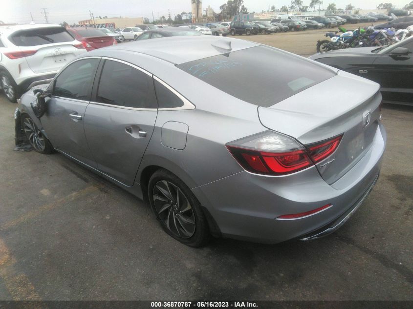 2019 HONDA INSIGHT TOURING 19XZE4F92KE023506