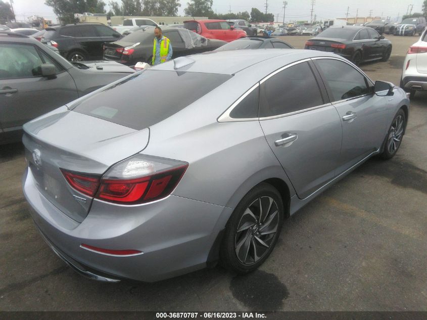 2019 HONDA INSIGHT TOURING 19XZE4F92KE023506
