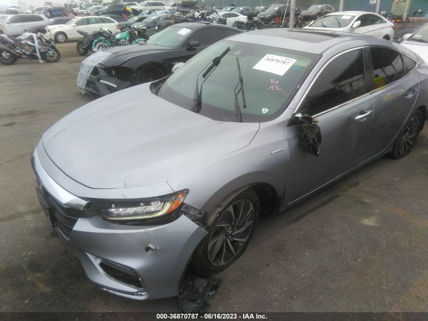 2019 HONDA INSIGHT TOURING 19XZE4F92KE023506