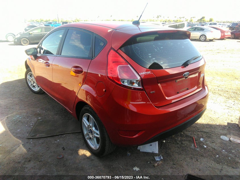 VIN 3FADP4EJ3KM112383 2019 FORD FIESTA SE