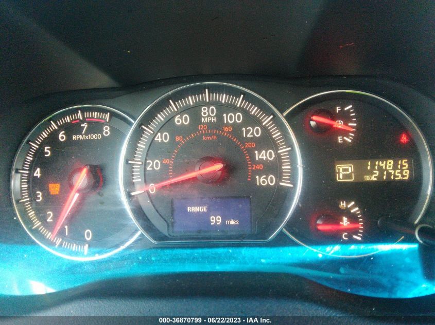 2014 NISSAN MAXIMA S/SV - 1N4AA5AP2EC491659
