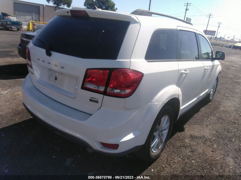 2014 DODGE JOURNEY SXT - 3C4PDCBG4ET161203