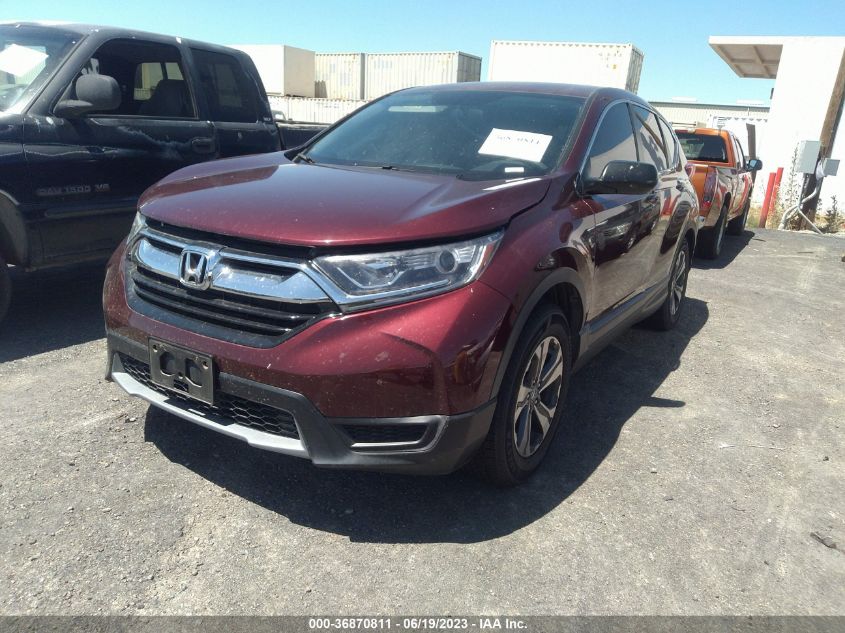 2018 HONDA CR-V LX - 2HKRW5H31JH423398
