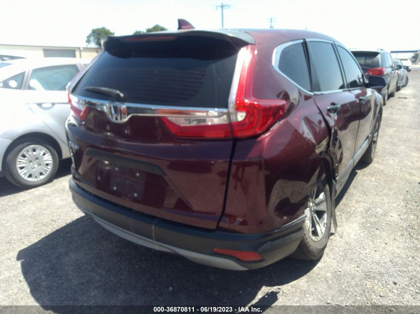 2018 HONDA CR-V LX - 2HKRW5H31JH423398
