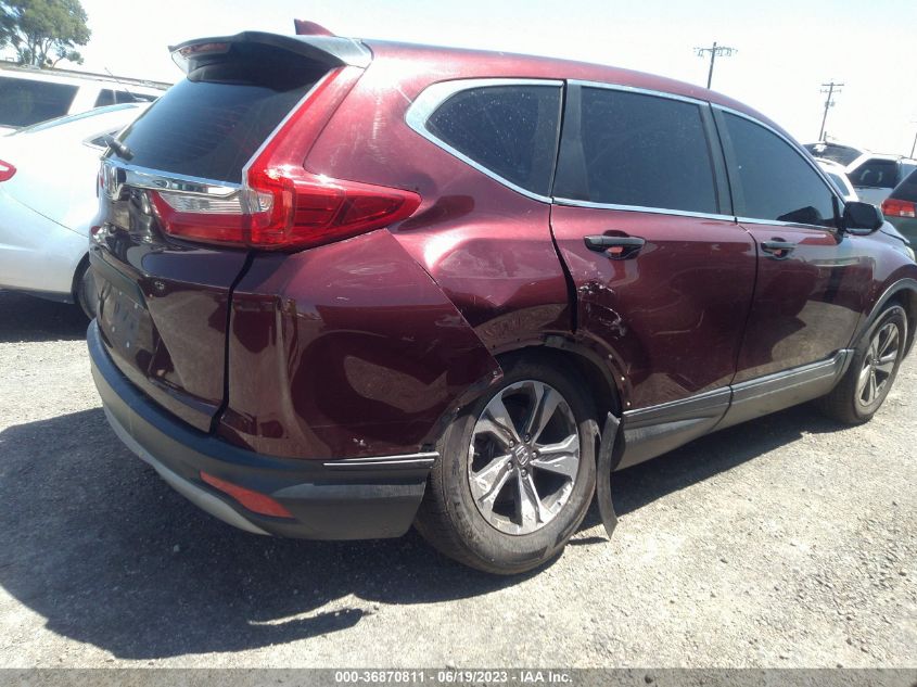 2018 HONDA CR-V LX - 2HKRW5H31JH423398