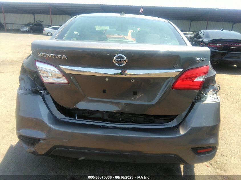 2019 NISSAN SENTRA SV - 3N1AB7APXKY255141