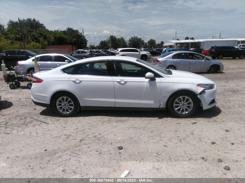 2016 FORD FUSION S - 3FA6P0G73GR376930