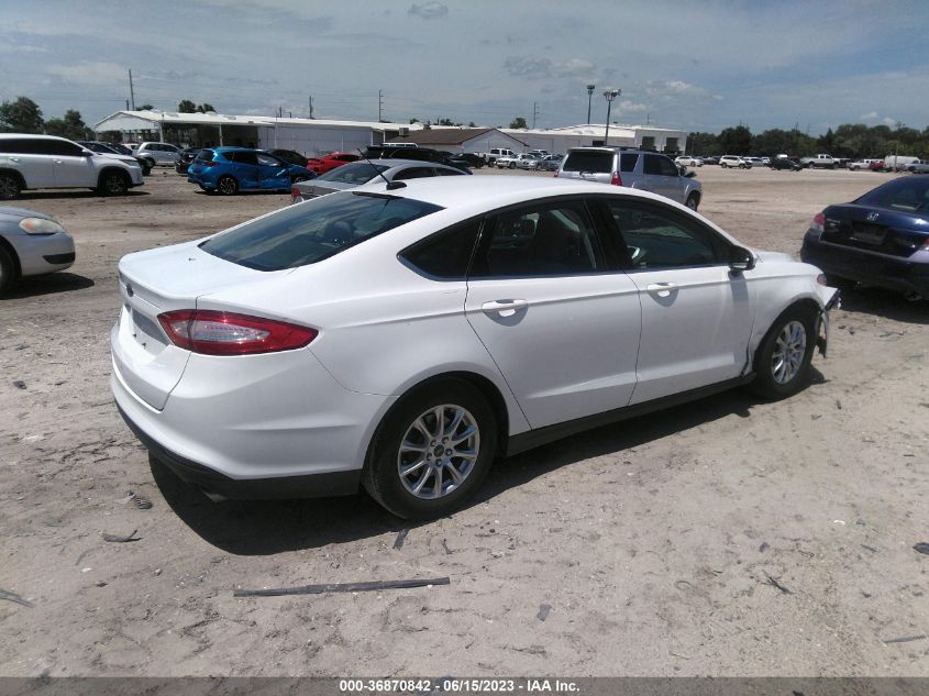 2016 FORD FUSION S - 3FA6P0G73GR376930