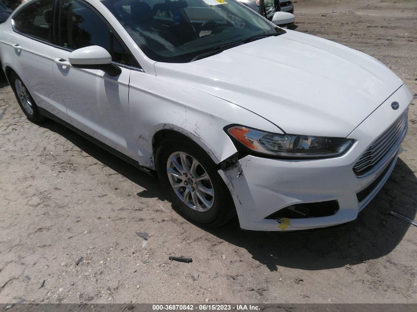 2016 FORD FUSION S - 3FA6P0G73GR376930