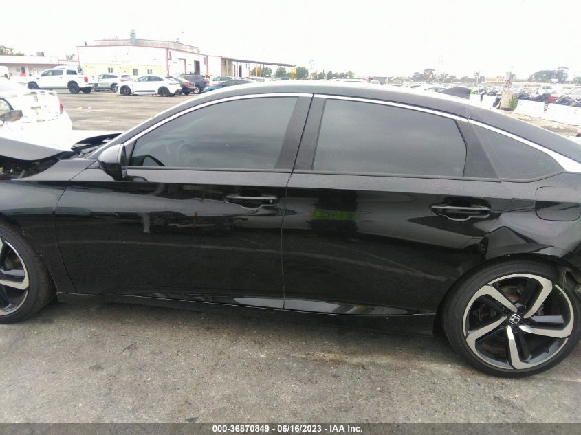 2021 HONDA ACCORD SEDAN SPORT - 1HGCV1F35MA106824