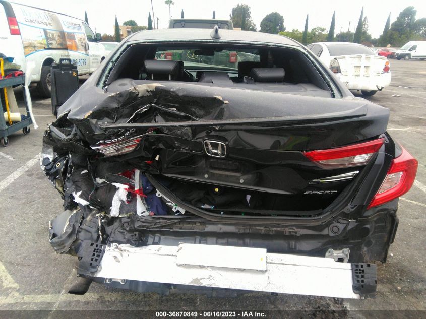 2021 HONDA ACCORD SEDAN SPORT - 1HGCV1F35MA106824