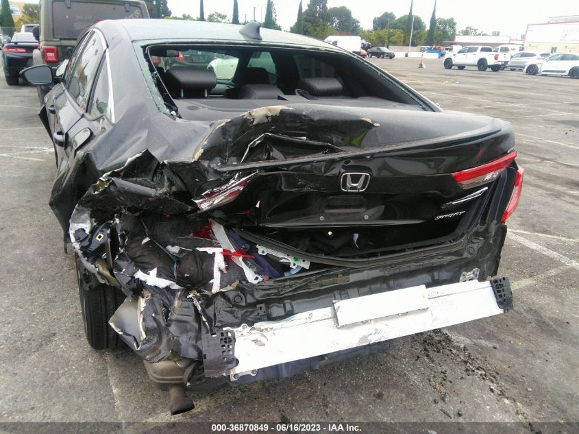 2021 HONDA ACCORD SEDAN SPORT - 1HGCV1F35MA106824