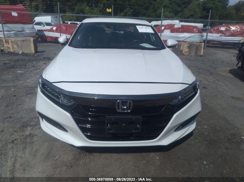 2020 HONDA ACCORD SEDAN SPORT - 1HGCV1F37LA086686