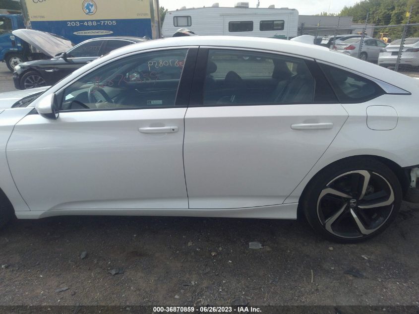 2020 HONDA ACCORD SEDAN SPORT - 1HGCV1F37LA086686