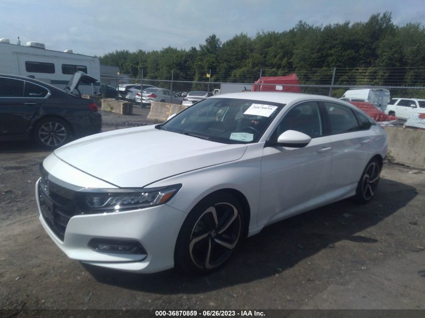 2020 HONDA ACCORD SEDAN SPORT - 1HGCV1F37LA086686
