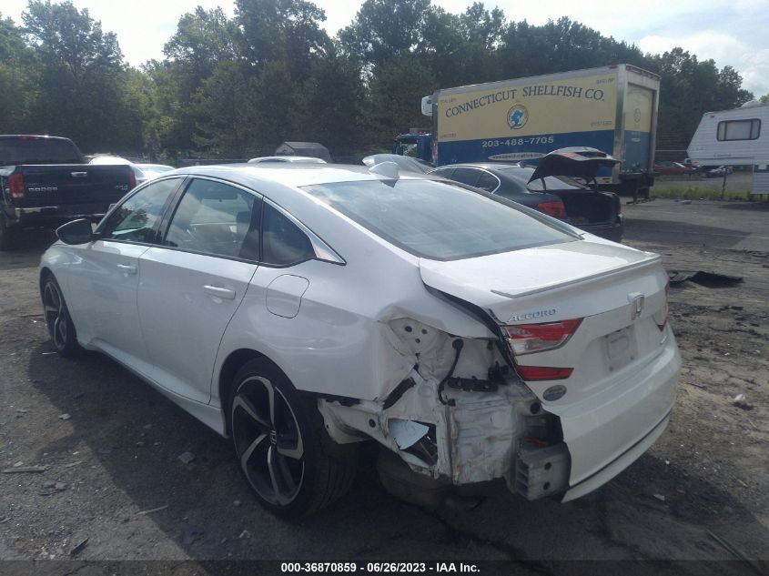 2020 HONDA ACCORD SEDAN SPORT - 1HGCV1F37LA086686
