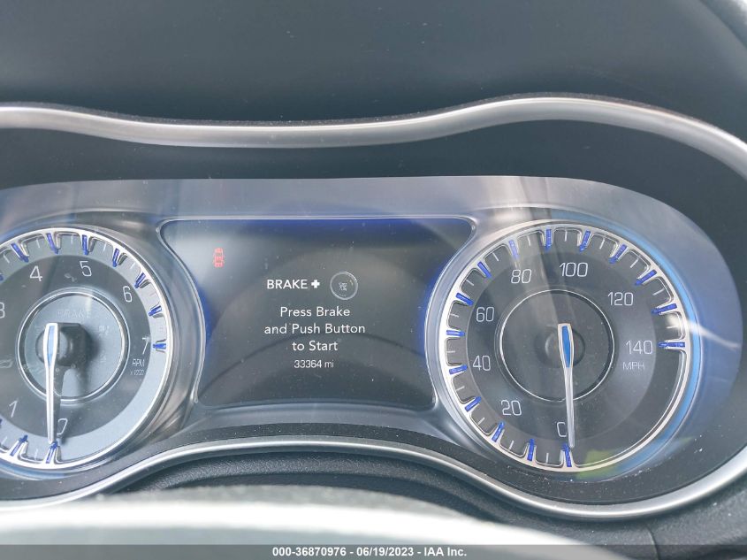 2017 CHRYSLER 300 LIMITED - 2C3CCAAGXHH662010