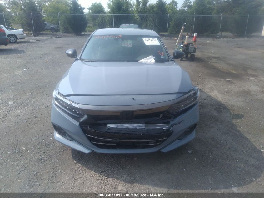 2022 HONDA ACCORD SEDAN SPORT - 1HGCV1F39NA088636