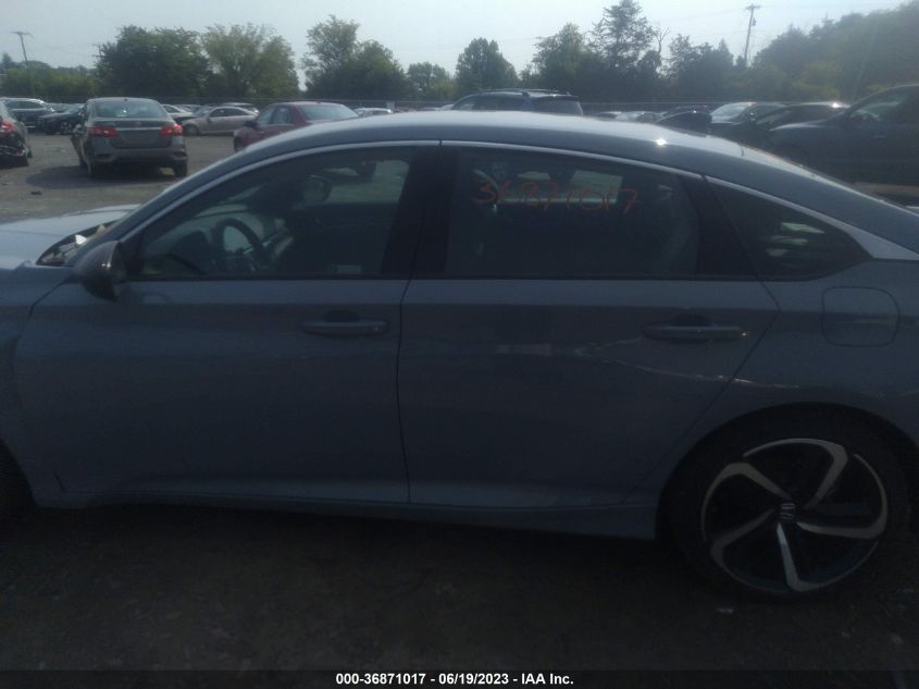 2022 HONDA ACCORD SEDAN SPORT - 1HGCV1F39NA088636